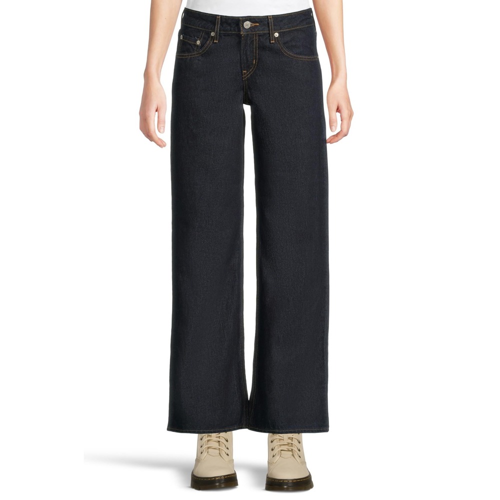 NWT Levi's Women Low Loose Wide Leg Jeans Dream Nice Dreams 26x32